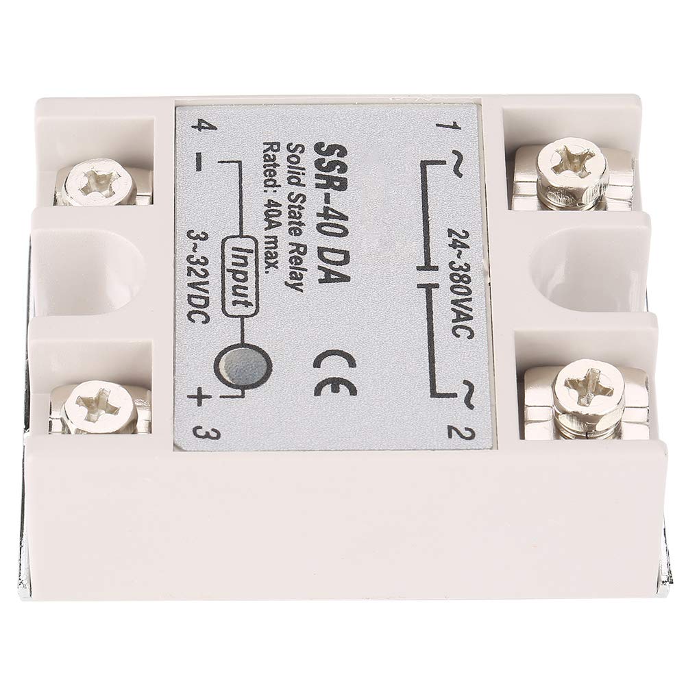 Einphasiges Dc/ac-halbleiterrelais 40 A, 3–32 V Dc Eingang, Ausgang