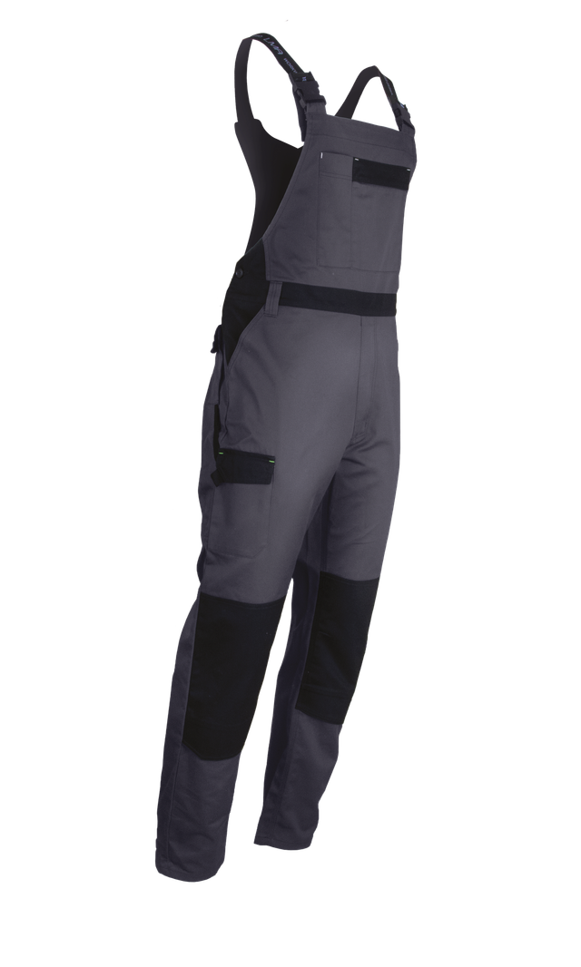 Lma Azote Trägerhose Dunkelgrau / Schwarz T.xl - 3024 T.5