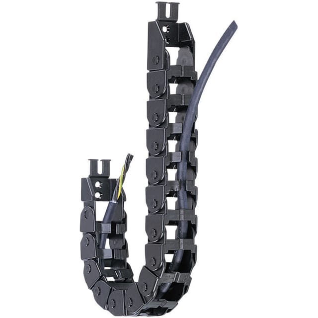 Igus Easy Chain® E-kette® E08 E08.20.038.0 Energieführungskette Druckknopfprinzip, Ul94-v2 Klassifiz