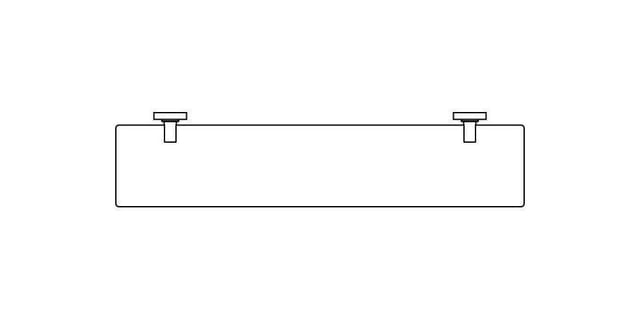Ideal Standard - Glasablage Iom 520 Mm Klar