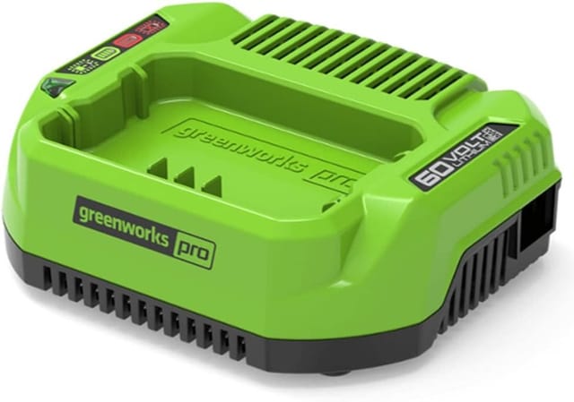 Greenworks G60uc Batterie-ladegerät Schwarz 60 Volt