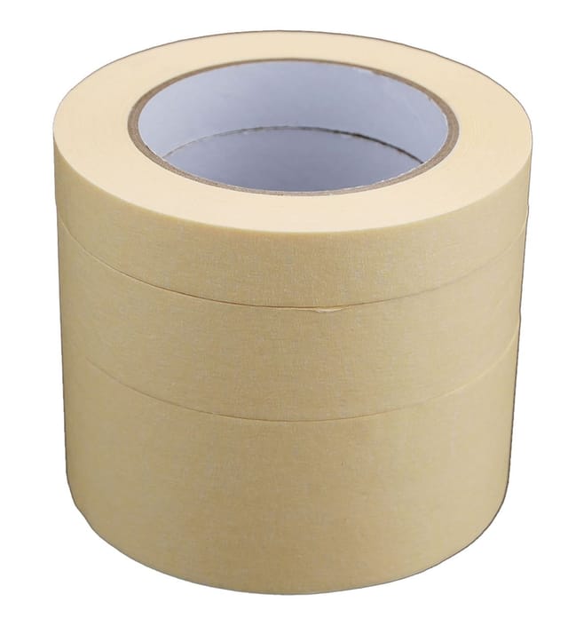 Kreppband-set 3 Größen 19 Mm X 50 M, 30 Mm X 50 M, 50 Mm X 50 M - Trendline
