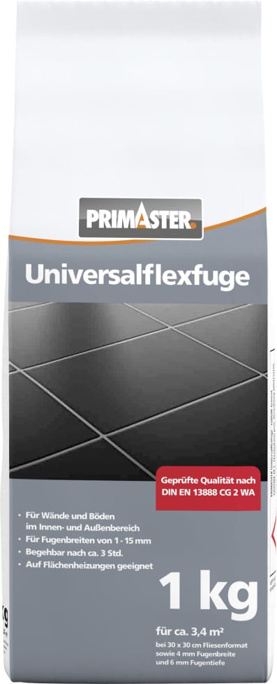 Primaster - Universalflexfuge Feines Fugenbild Erhöhte Abriebbeständigkeit