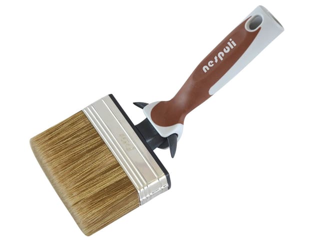 Fillpro® Wood Winkel-flächenstreicher ,lasuren 100 Mm Malerpinsel - Nespoli