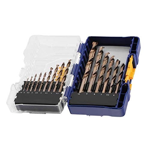Zestaw Wierteł 15szt. Cobalt 1.5-10mm - Irwin