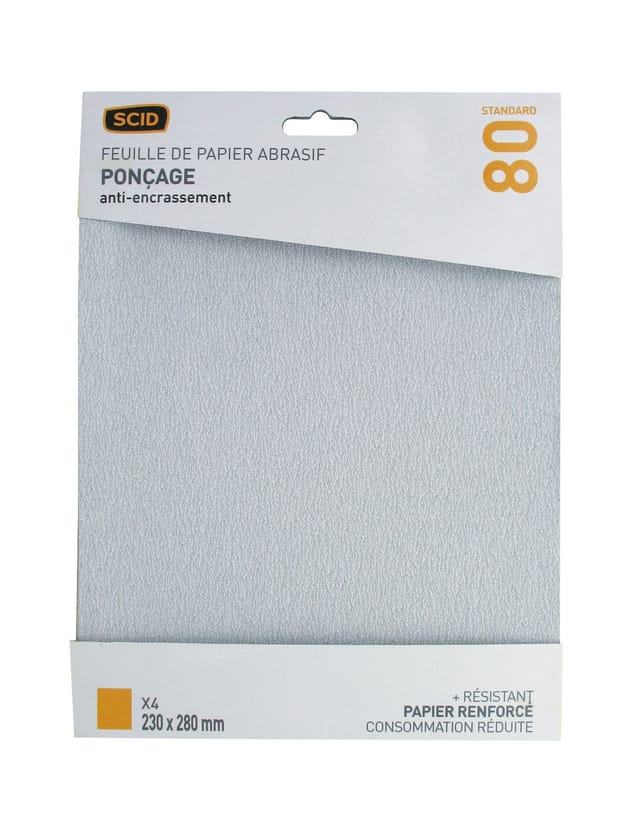 Korundpapier Gegen Verstopfung 230 X 280 Mm 80 4