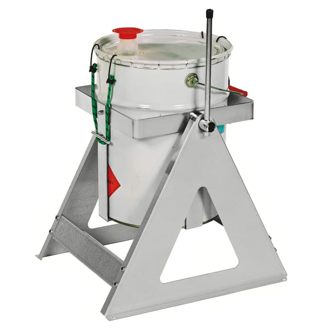 Kongamek Fassausgießer In Grau 285x280x410mm Für 20-25l Rundbehälter