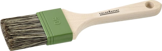 Color Expert - Wachspinsel Mischborste 50mm 6. Stärke Fsc Malerpinsel Für Wachse Und Öle