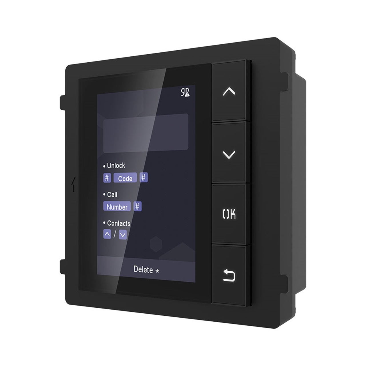 Hyundai HYU-710 Displaymodul für Video-Türsprechanlage mit 3,5-Zoll-LCD-Bildschirm