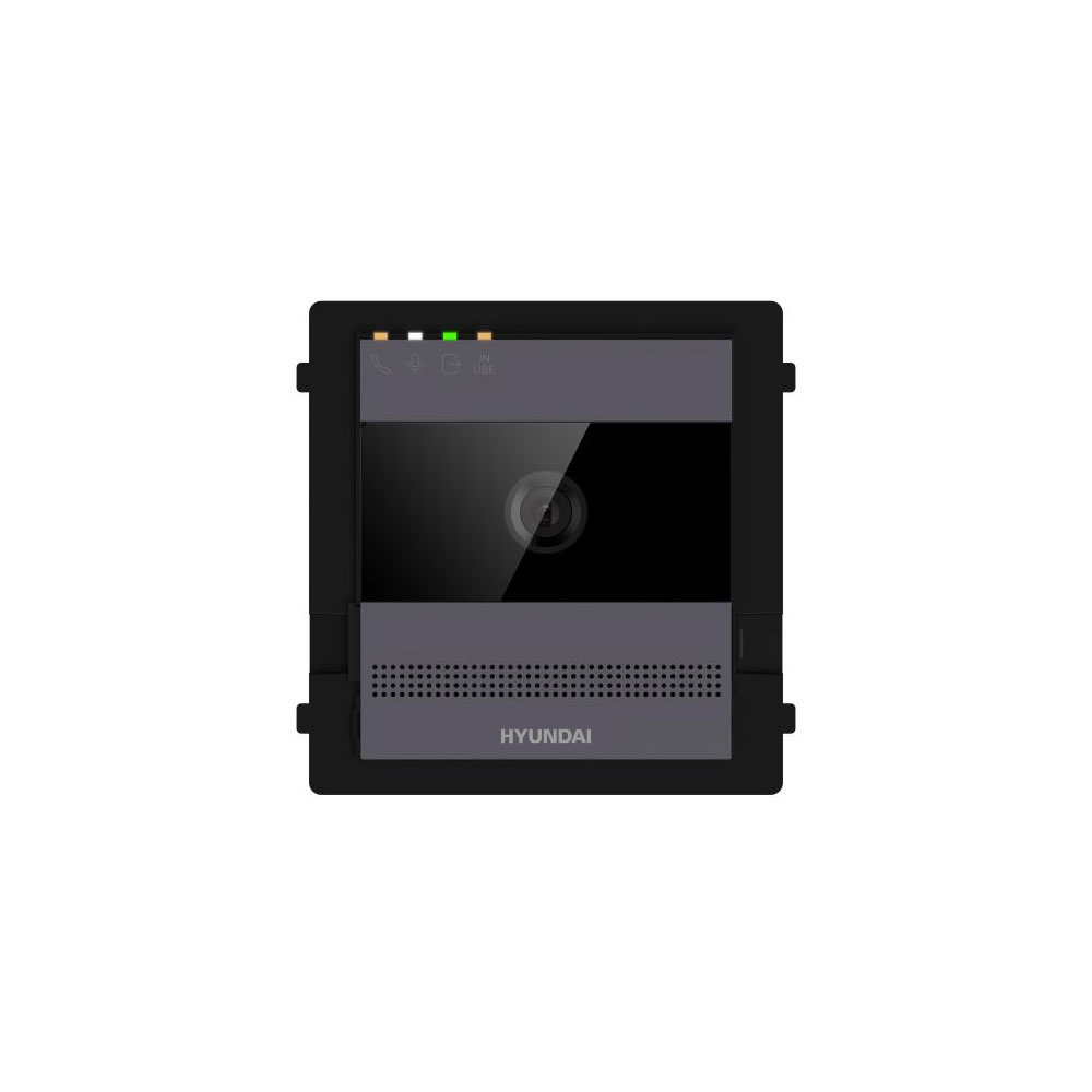 Hyundai Sprechanlage HYU-1073 Videogegensprechanlage mit hoher Auflösung und Smartphoneanruf, App gesteuert, professionelle Türsprechanlage