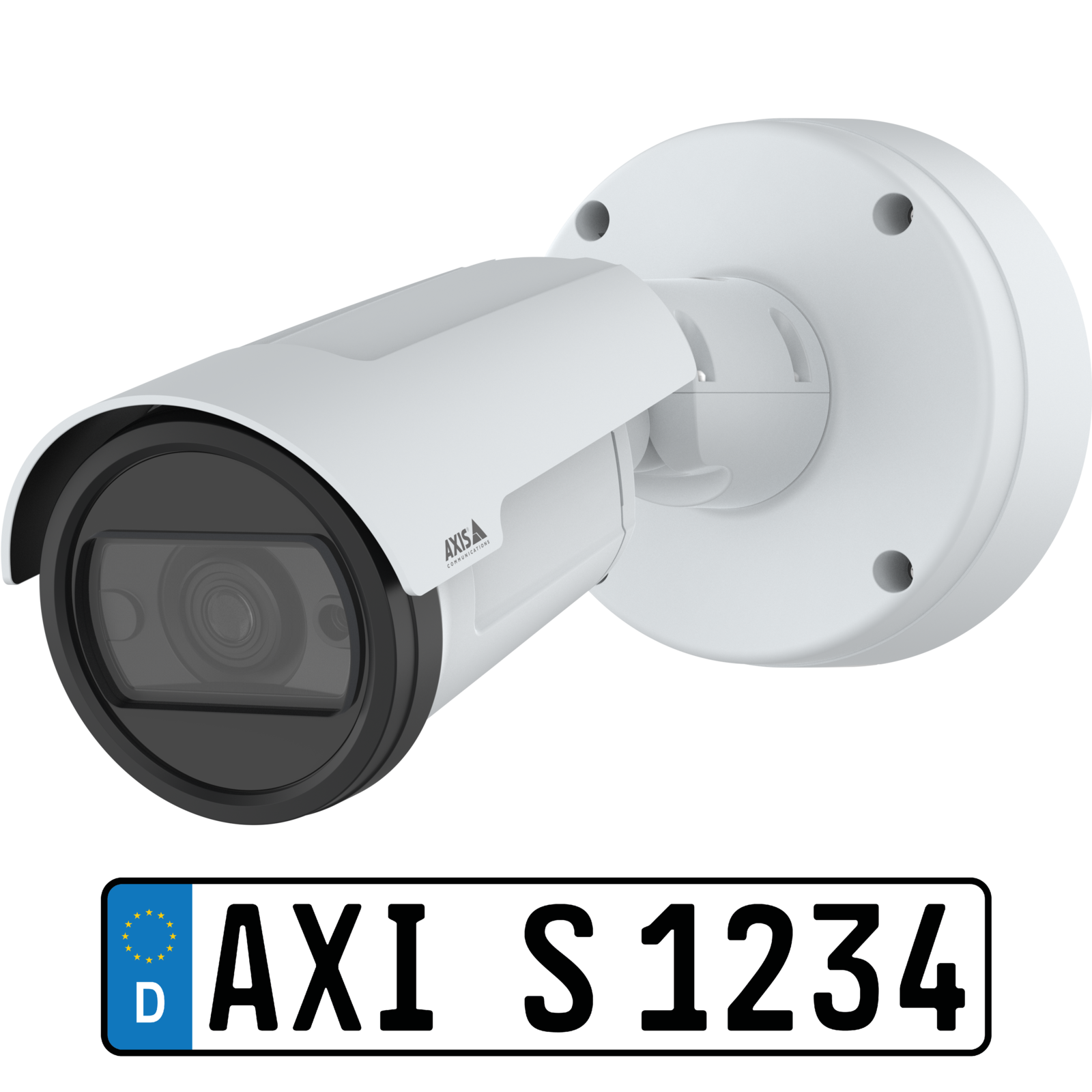 Axis Communications Bullet Kamera 03619-001 10,8 - 28,2mm P Series Überwachungskamera mit 2 Megapixel Auflösung. professionelle Kamera für außen