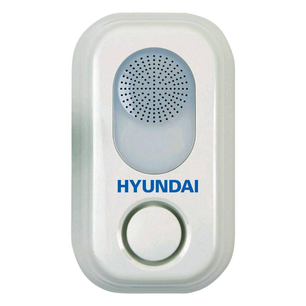 Hyundai HYU-69 Funk Innensirene mit Sprachansage für Smart4Home, 110 dB, 868 MHz