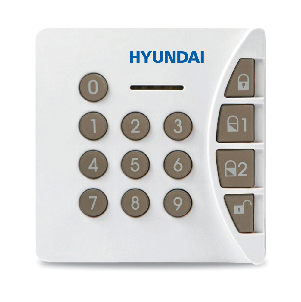 Hyundai HYU-71 Funk Bedienteil für Smart4Home mit beleuchteten Tasten und Sabotageschutz