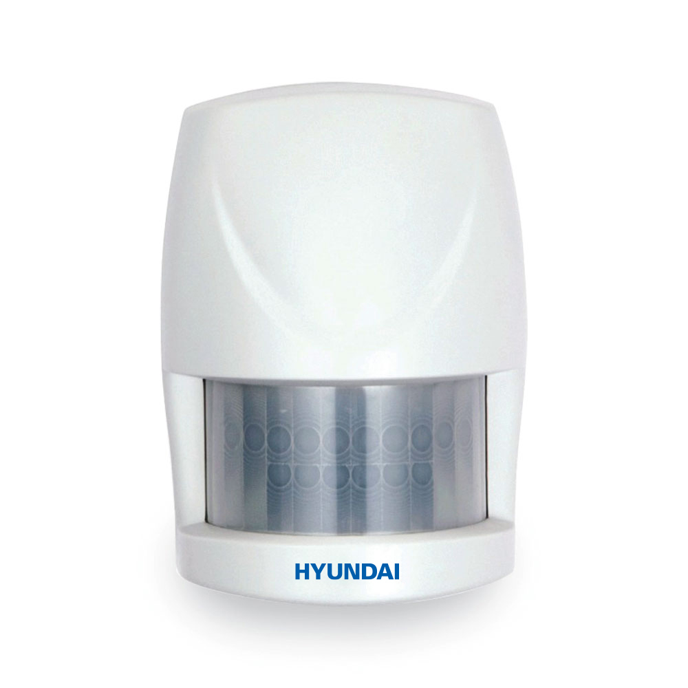 Hyundai HYU-66 Funk Bewegungsmelder PIR für Smart4Home, 10 m Reichweite, 110 Grad, mit Lichtsensor