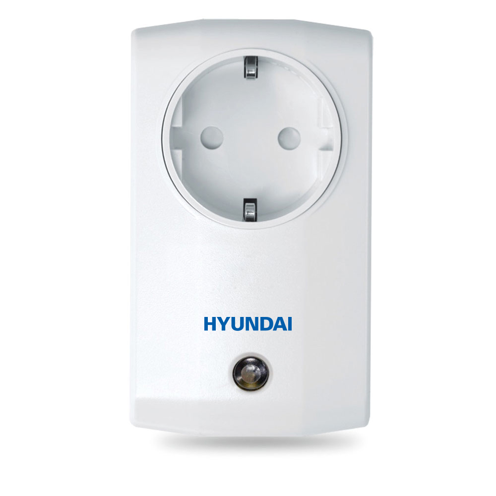 Hyundai HYU-77 Funk Zwischenstecker mit Dimmer für Smart4Home, 2000 W, 868 MHz
