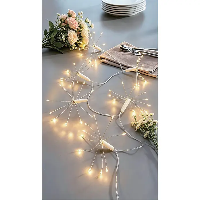 LED-Lichterkette Mini Fairy Lights (Innen, Lichtfarbe: Warmweiß, Anzahl Leuchtmittel: 100 Stk., Batteriebetrieben)