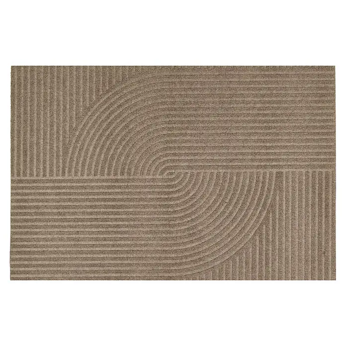 Fußmatte Inside Graphic (80 x 60 cm, Braun, Material Nutzschicht: 100 % Polyester, Semi-Loop)
