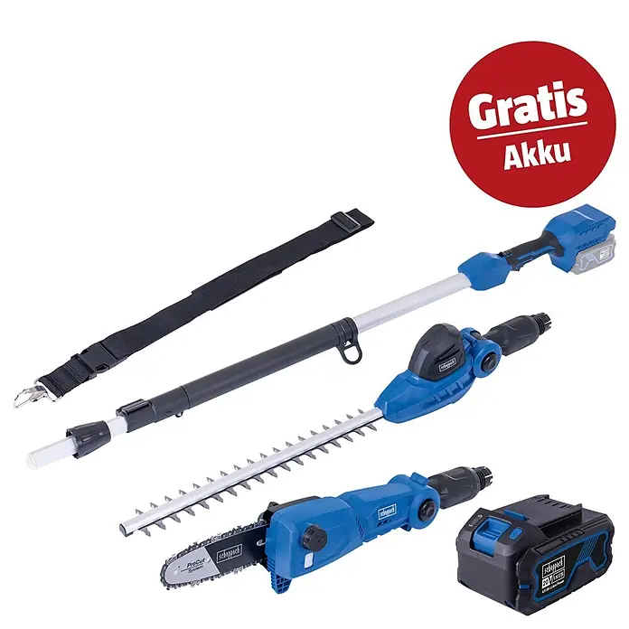 Scheppach IXES 20V Akku-Multifunktionswerkzeug-Set C-PHTS410-X Set S (20 V, 1 Akku)
