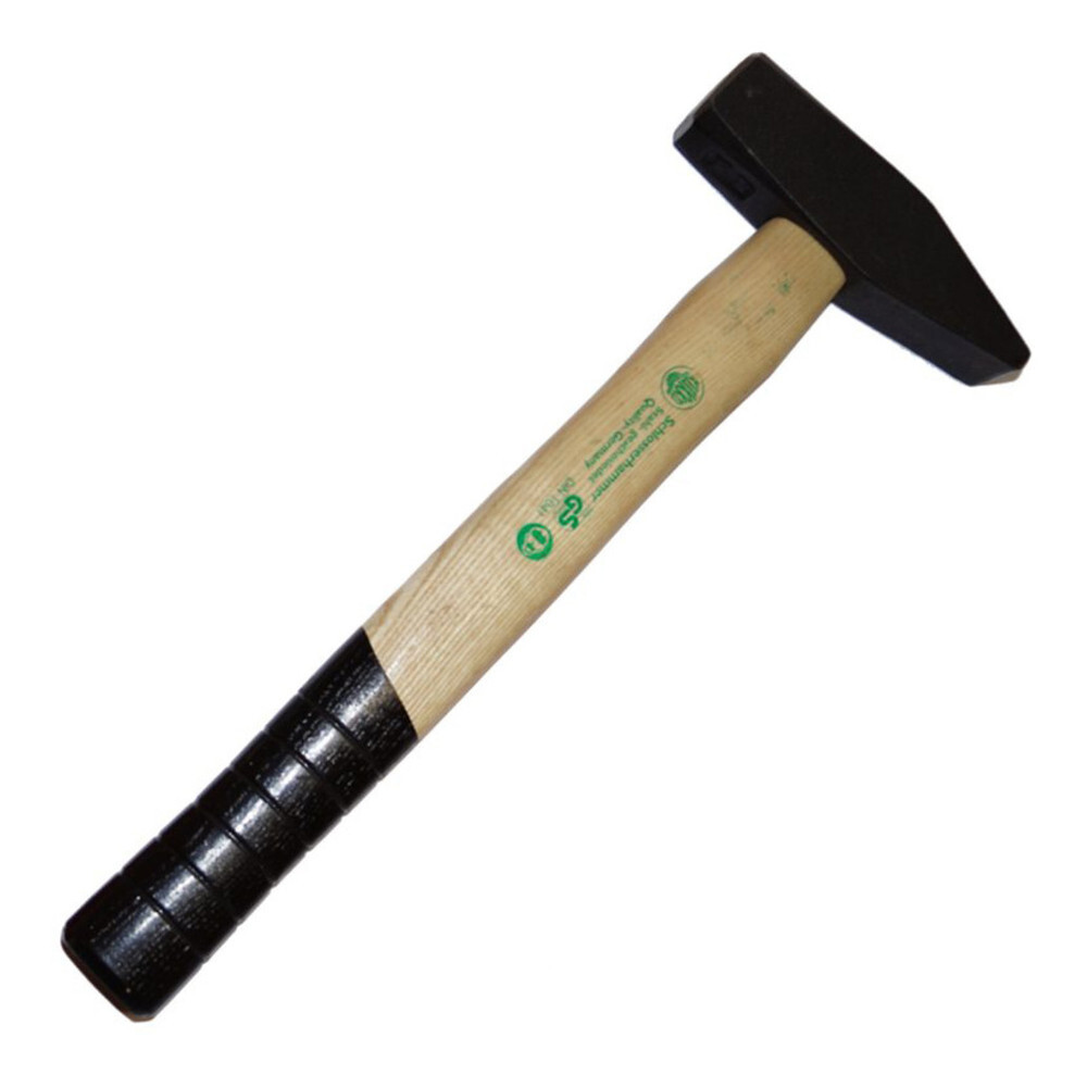 Sanpro Schlosserhammer mit stabilem Holzstiel, Kopfgewicht 800 g