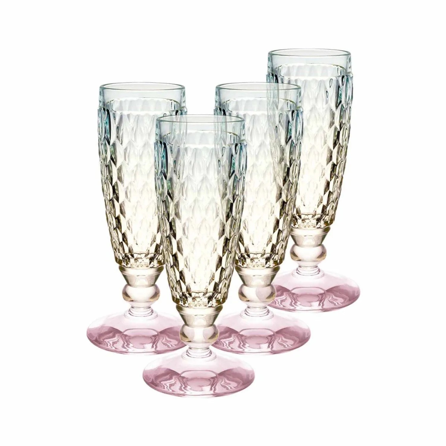 Villeroy & Boch Boston Pearl Sektglas 120 ml 4er Set