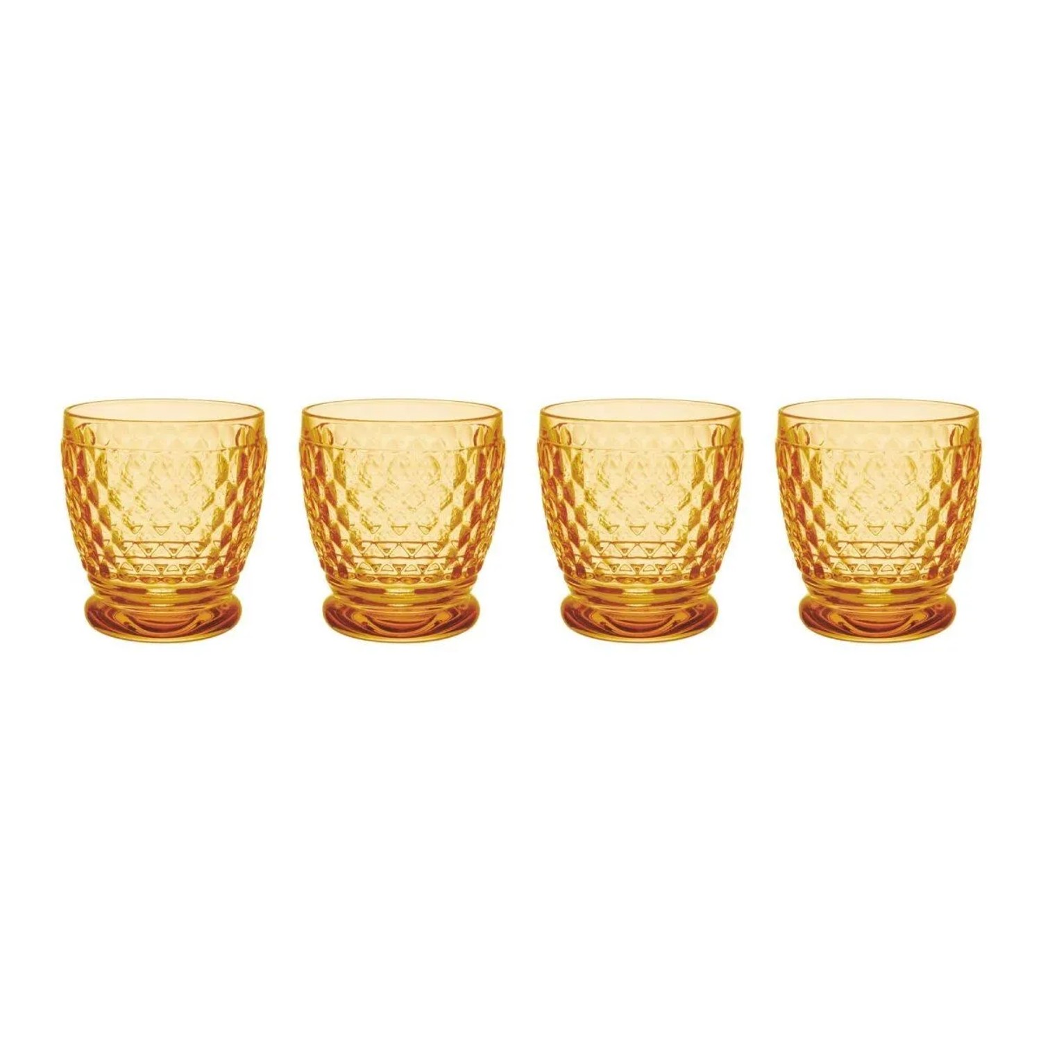Villeroy & Boch Boston Coloured Becher 200 ml 4er Set Saffron