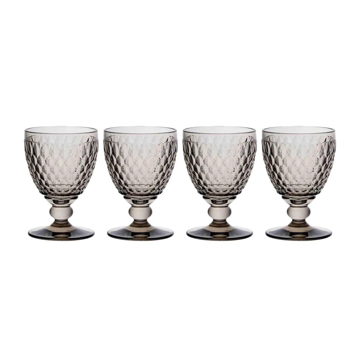 Villeroy & Boch Boston Coloured Rotweinglas 200 ml 4er Set Smoke