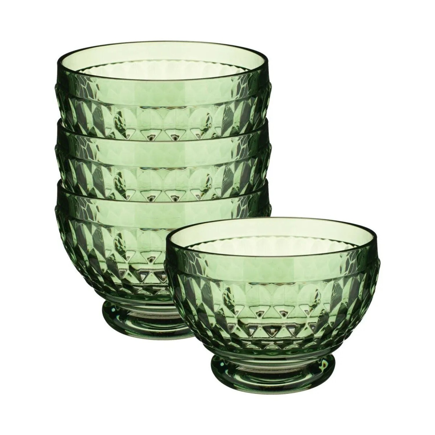 Villeroy & Boch Boston Coloured Dessertschale 11,7 cm 4er Set Grün