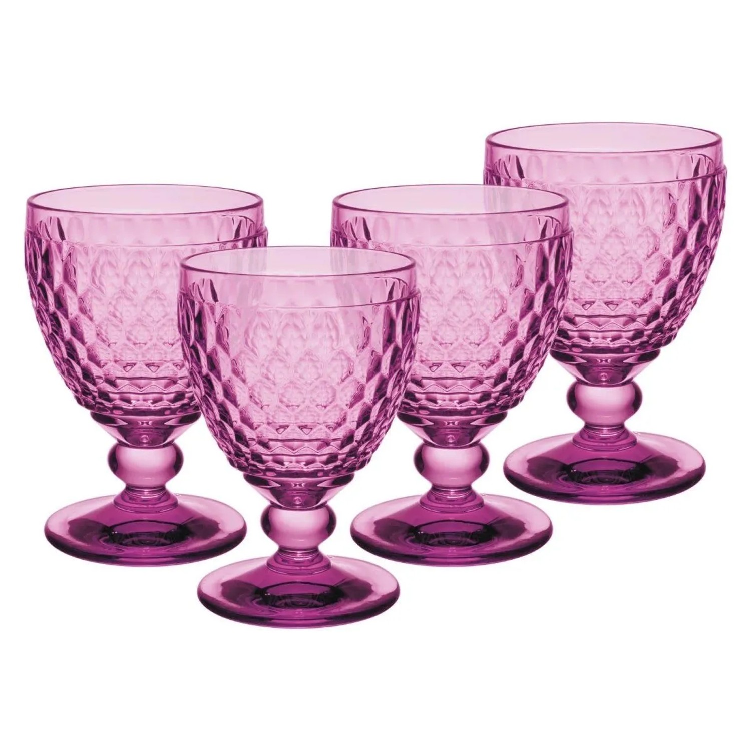 Villeroy & Boch Boston Coloured Wasserglas 250 ml 4er Set Berry