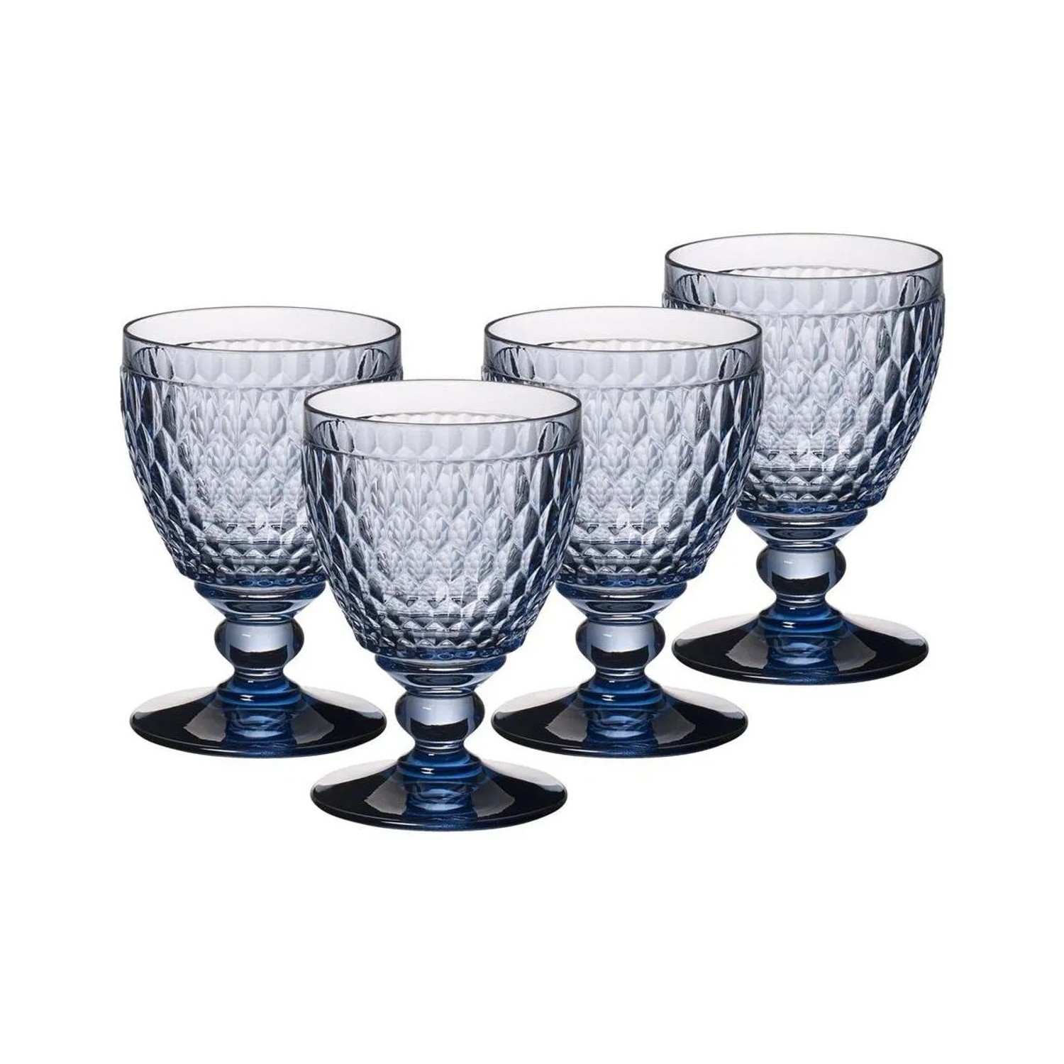 Villeroy & Boch Boston Coloured Wasserglas 250 ml 4er Set Blau