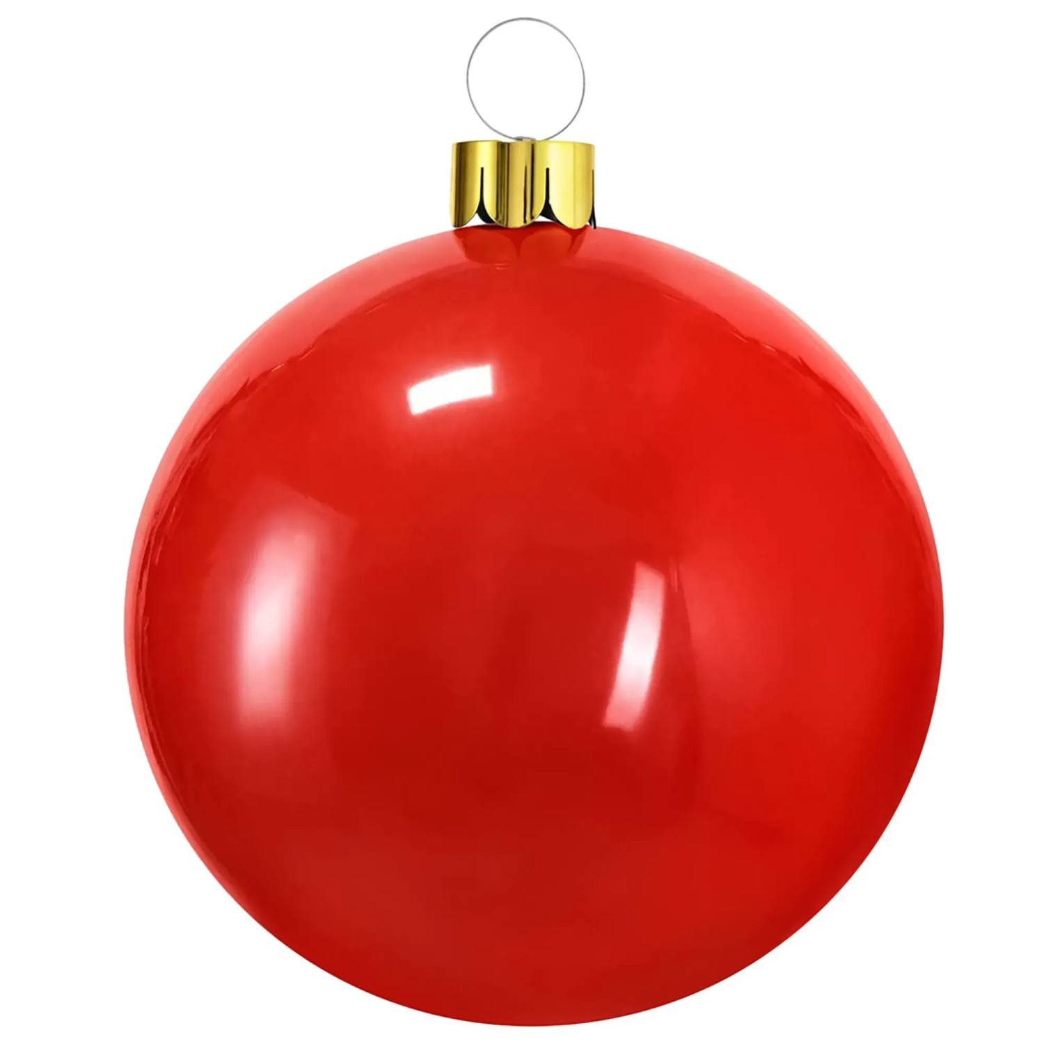 Weihnachtskugel Aufblasbar Ø 45 cm Rot