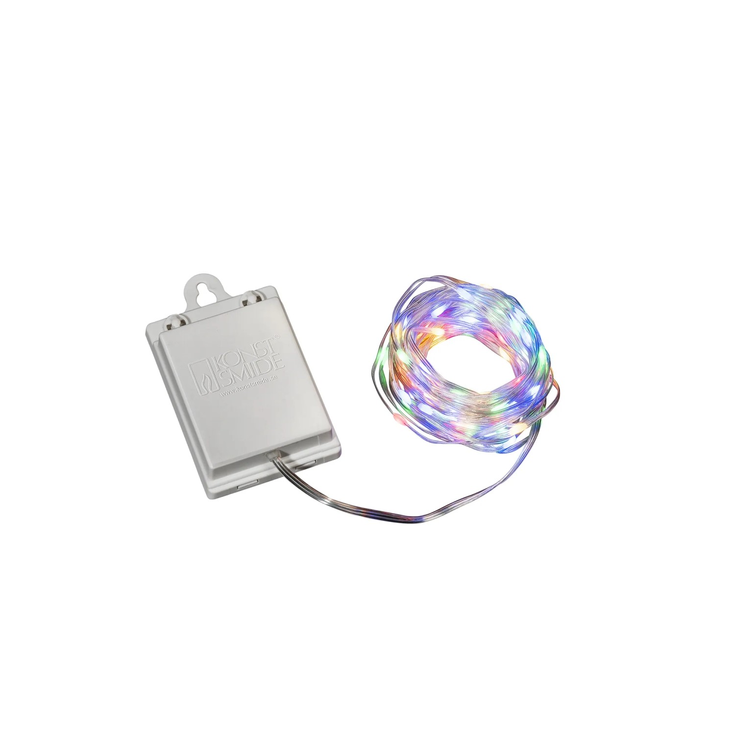 Konstsmide LED-Lichterkette 80 Dioden Batteriebetrieb Bunt