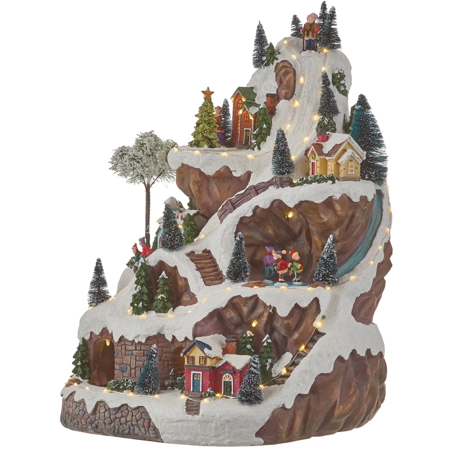 Ski Landschaft mit Adapter L33 x B31 x H46 cm