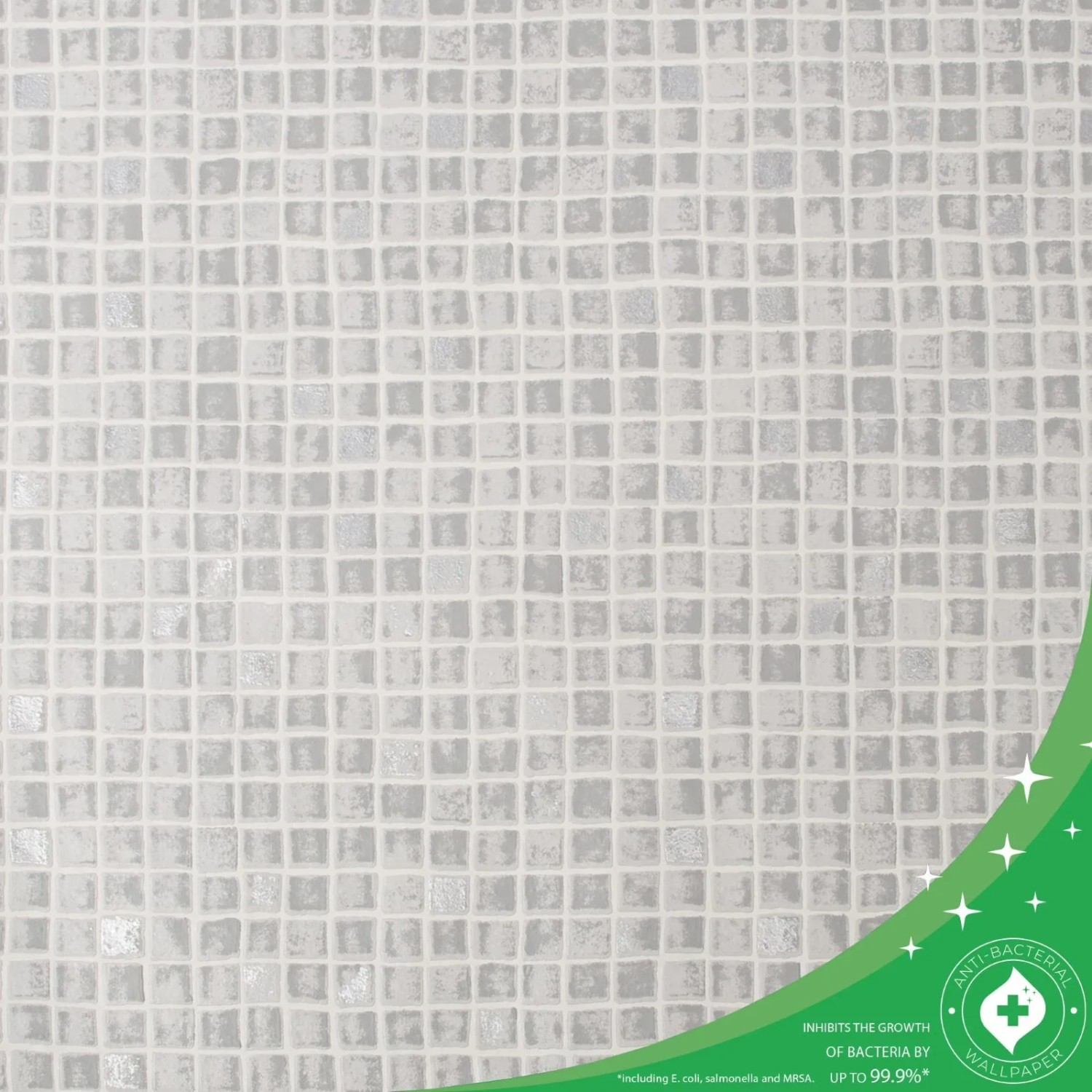 Contour Vliestapete Spectrum Mosaic Grey 10,05 x 0,52 m