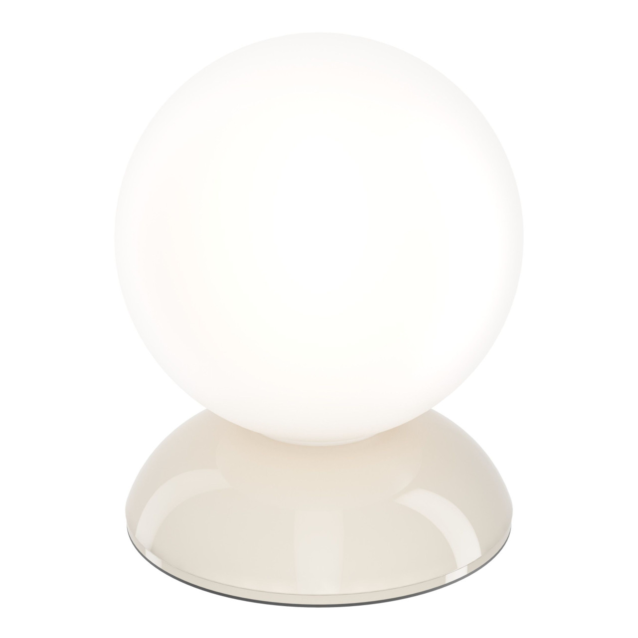 Eglo Tischleuchte Paccucci G9 Ø12,5 cm sandfarben