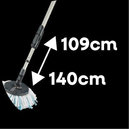 Leifheit Bodenwisch-Komplett-Set Clean Twist Disc Mop Ergo 31 cm black