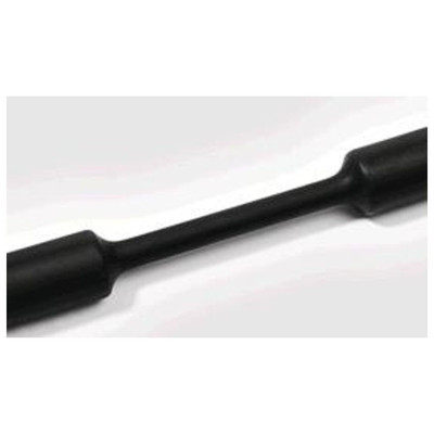 Schrumpfschlauch, schwarz, 3/8", 150
