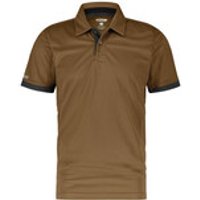 Traxion Poloshirt, lehmbraun/anthrazit, Größe S Bild 2