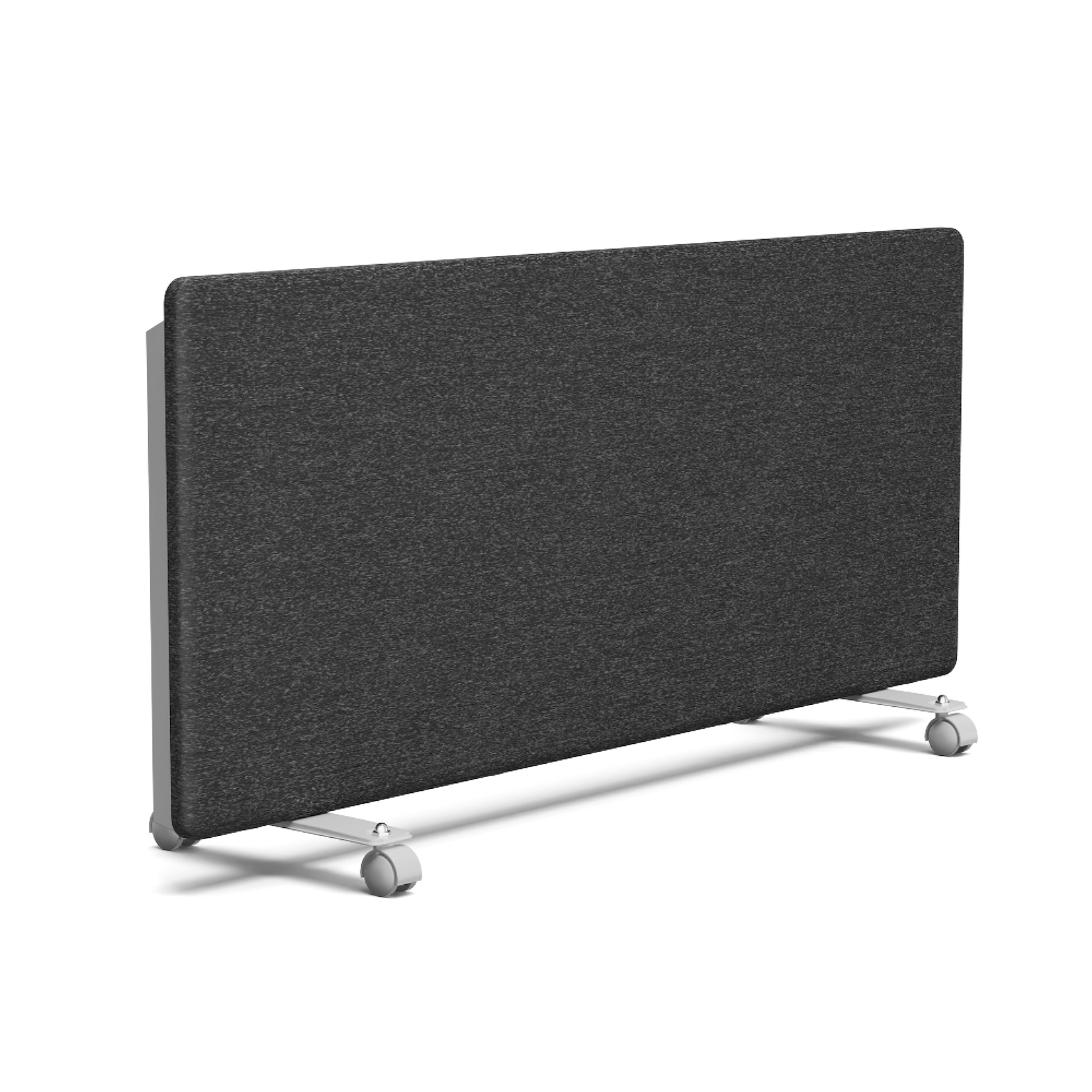ThermaTouch Konvektor 2000 W elegantes Design Touch-Bedienung bis 20 m² Dunkelgrau 94x40 cm