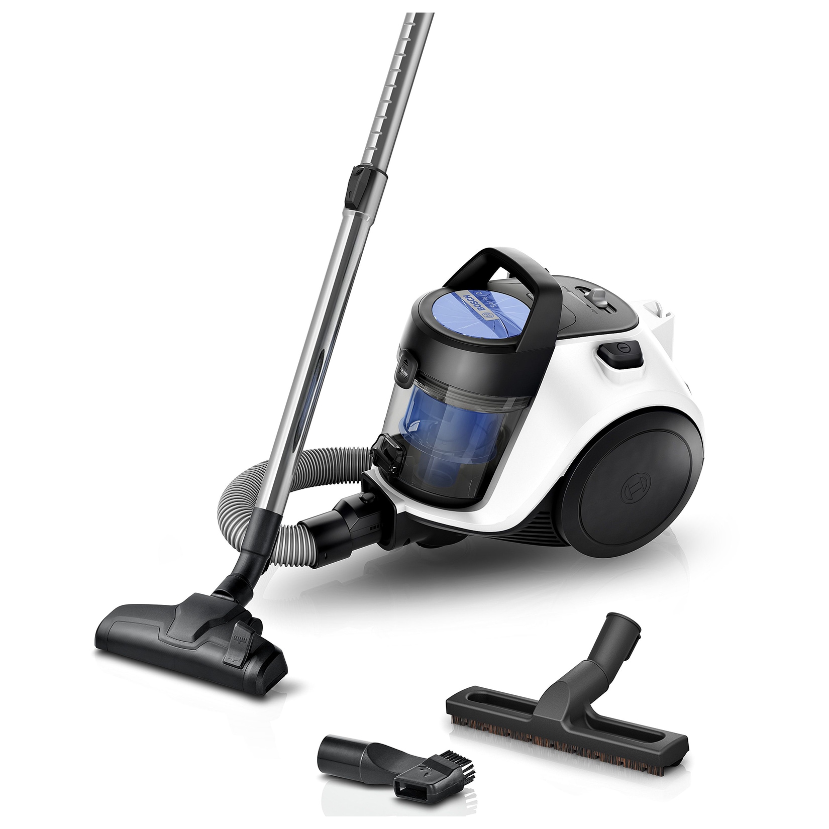Bosch BGS05WH2H Serie 2, Beutelloser Staubsauger, Weiß