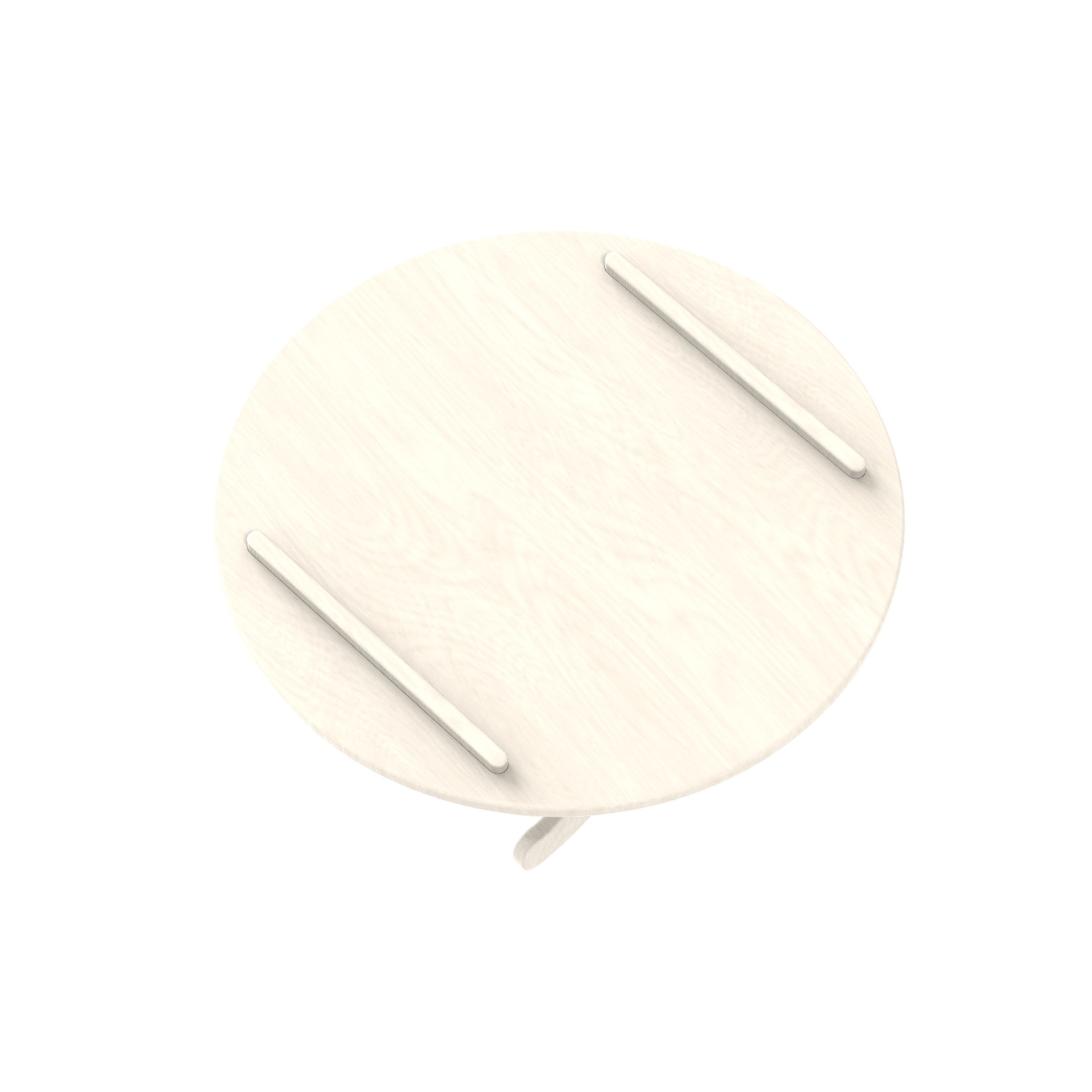 Tukas EV Kleiner Schreibtisch für HR Bank: 35 cm, Bleached