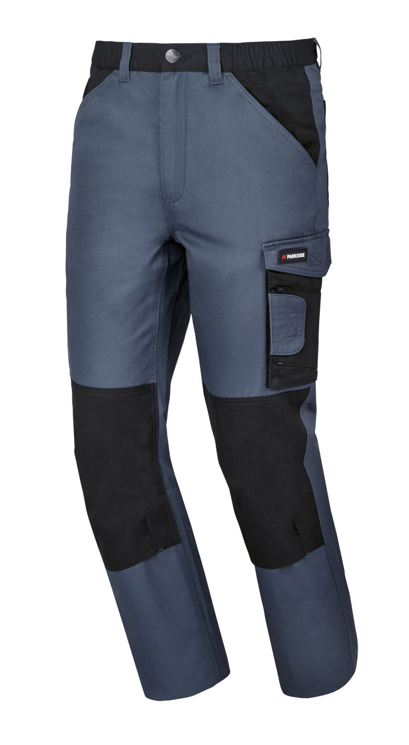 PARKSIDE® Herren Arbeitsbundhose (Blau, 58) Bild 3