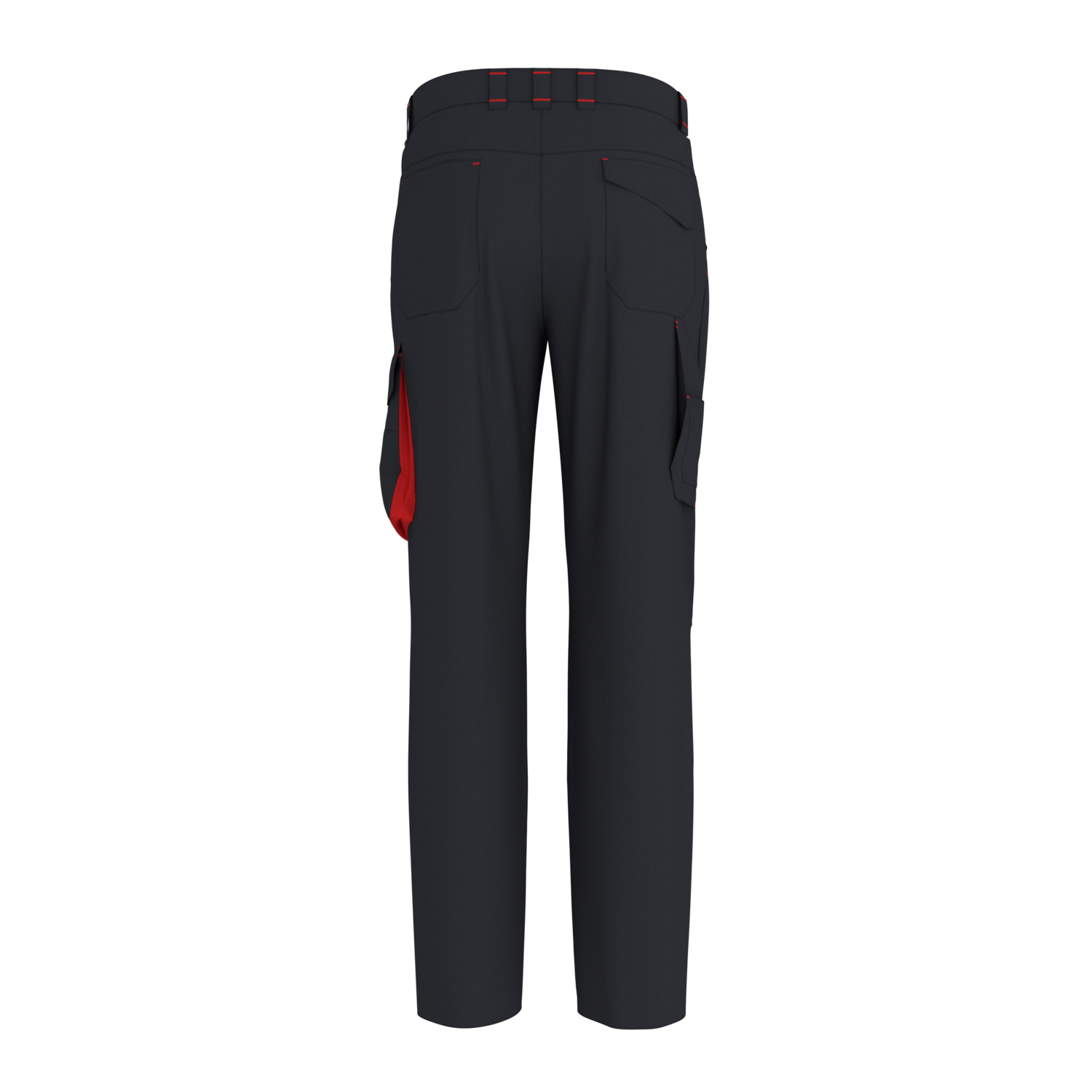 PARKSIDE® Herren Arbeitsbundhose (Rot, 52) Bild 3