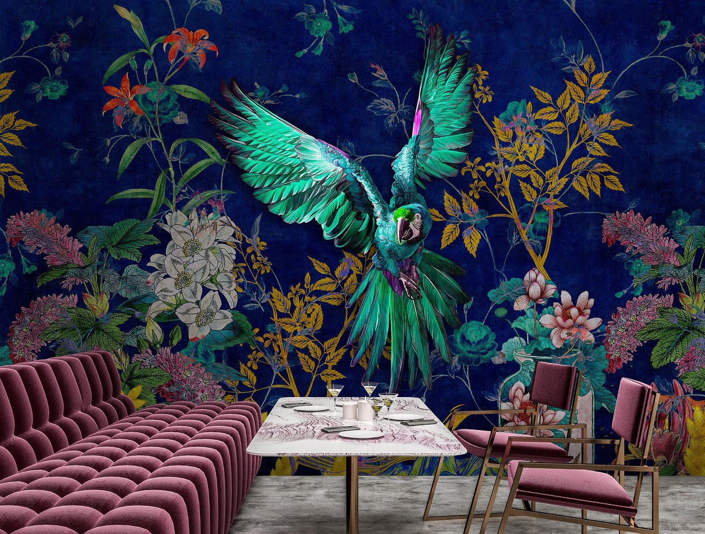living walls Fototapete Walls by Patel Tropical Hero, glatt, Vlies, Wand Bild 2