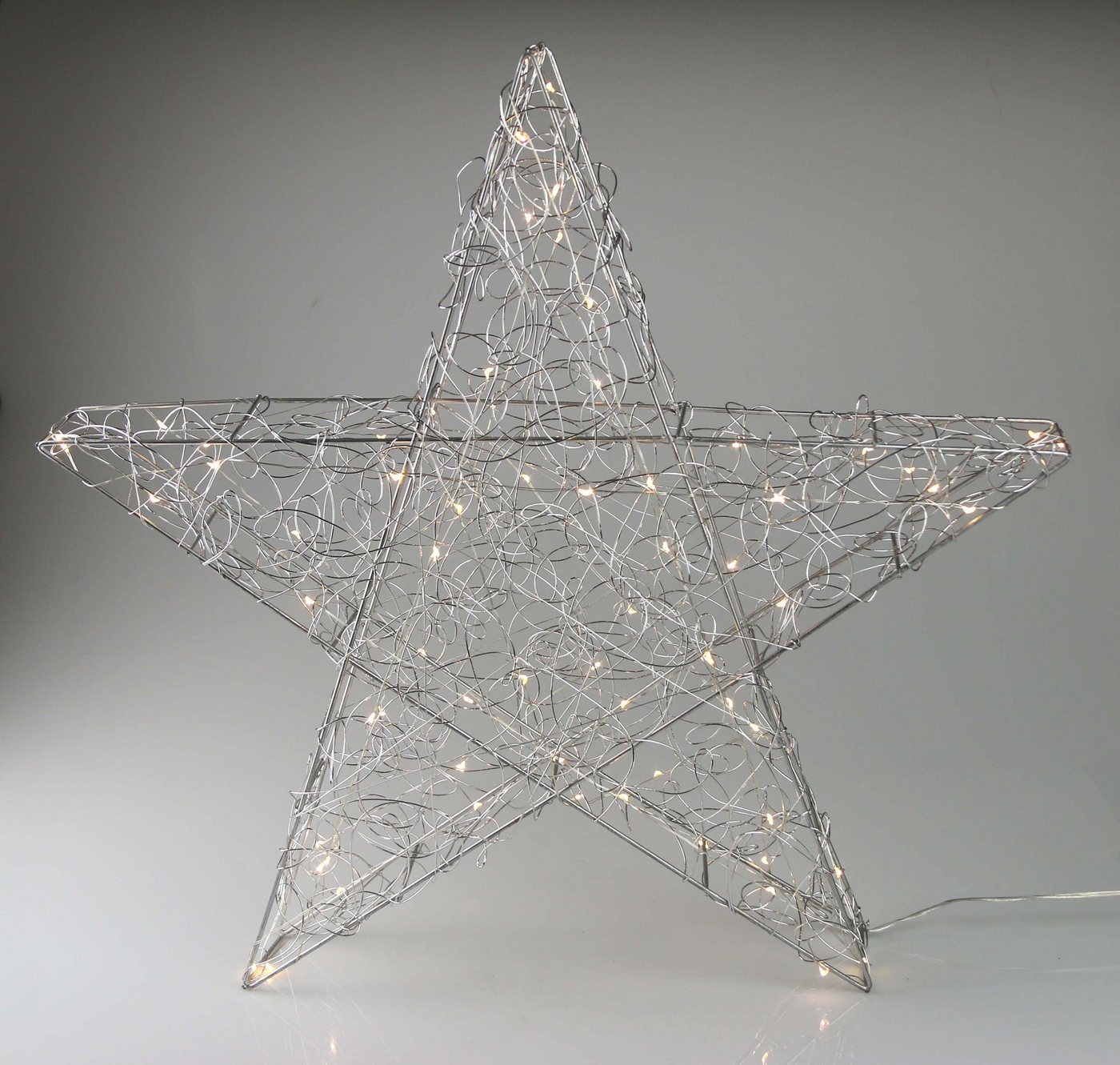 AM Design LED Stern, LED fest integriert, Warmweiß, Weihnachtsstern, Weihnachtsdeko aussen Bild 3