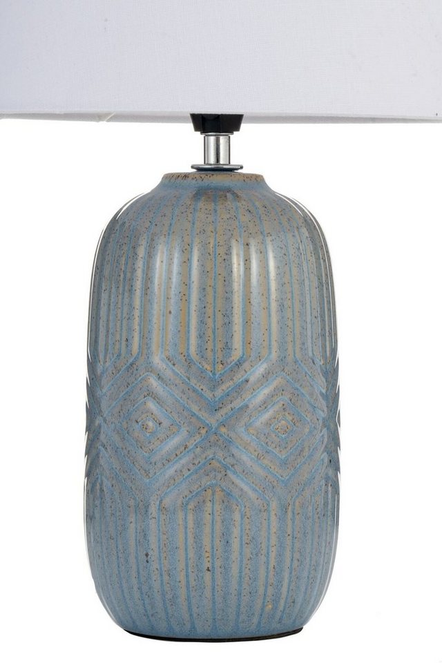 Pauleen Tischleuchte Glowing Hug max20W Blau/Beige 230V Stoff/Keramik, ohne Leuchtmittel, E14 Bild 5