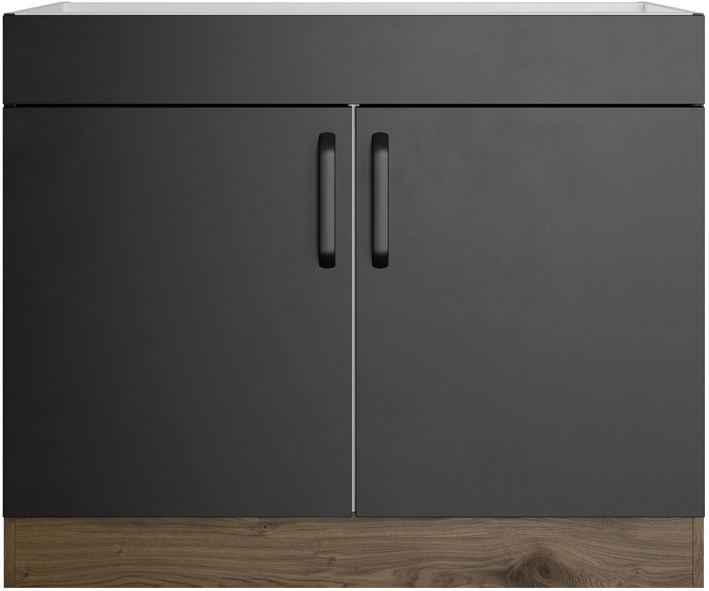 wiho Küchen Spülenschrank Elba Breite 100 cm