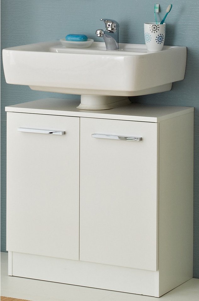 Saphir Waschbeckenunterschrank 2 Drehtüren, 60cm breit (1-St) Bild 2