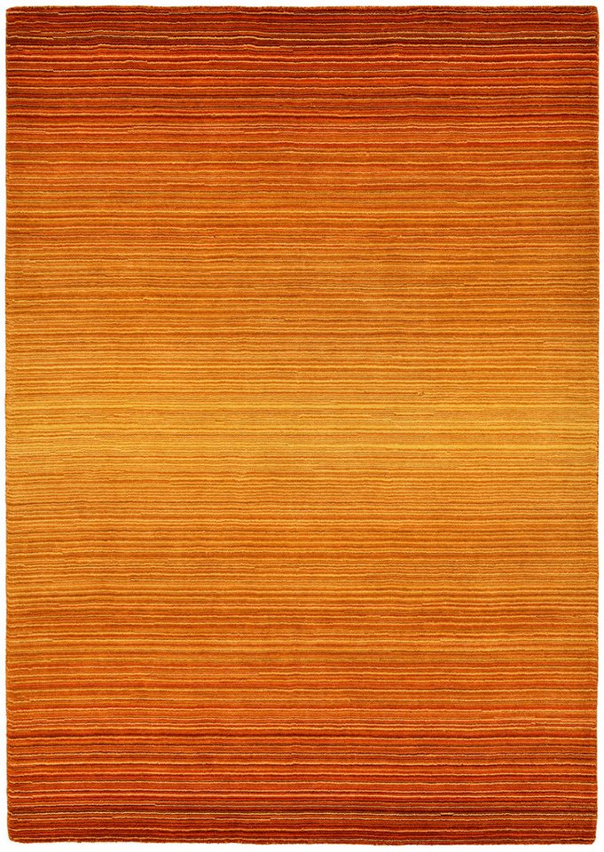 OTTO home Wollteppich Tyllan, Handgefertigt, reine Wolle, rechteckig, Höhe: 14 mm, Farbverlauf, meliert, Wohnzimmer, Schlafzimmer, Esszimmer Bild 4