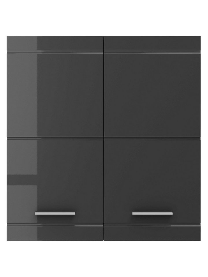OTTO home Hängeschrank Avena, Badschrank, Badezimmerschrank, Badmöbel Breite 72,8 cm, 2 Türen, minimalistisch, zeitlos, hochglänzend