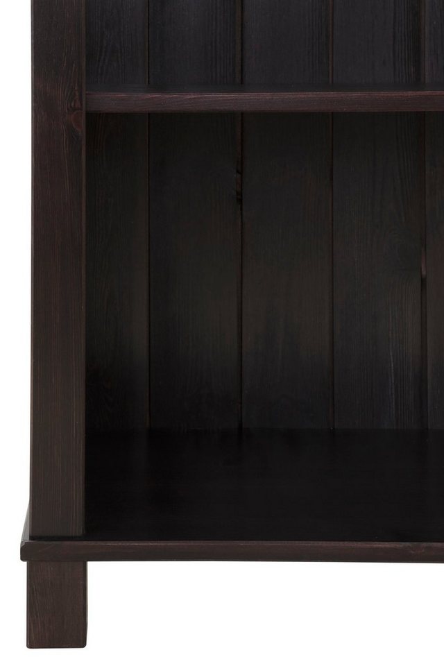 OTTO home Regal Pivo, Bücherregal mit 2 verstellbare Einlegeböden aus Kiefernholz, aus massivem Kiefernholz, 2 Einlegeböden und 3 Fächer, Höhe 106 cm Bild 2